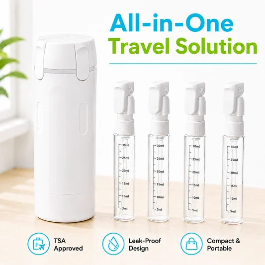 PackMate™ 4-in-1 Travel Dispenser