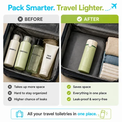 PackMate™ 4-in-1 Travel Dispenser